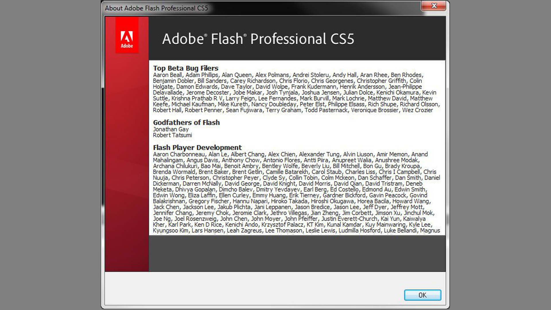 Adobe - Selected - Adobe Flash Professional CS5