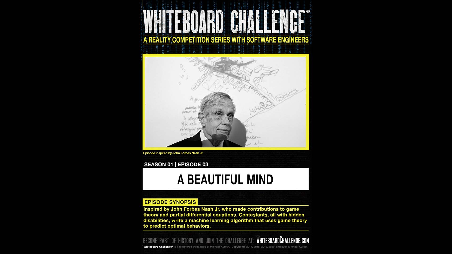 Whiteboard Challenge - A Beautiful Mind