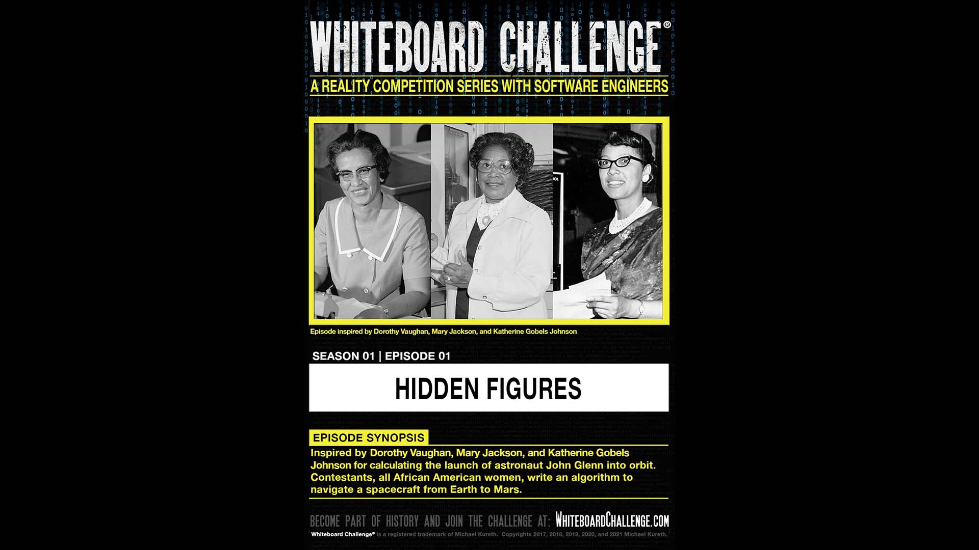 Whiteboard Challenge - Hidden Figures