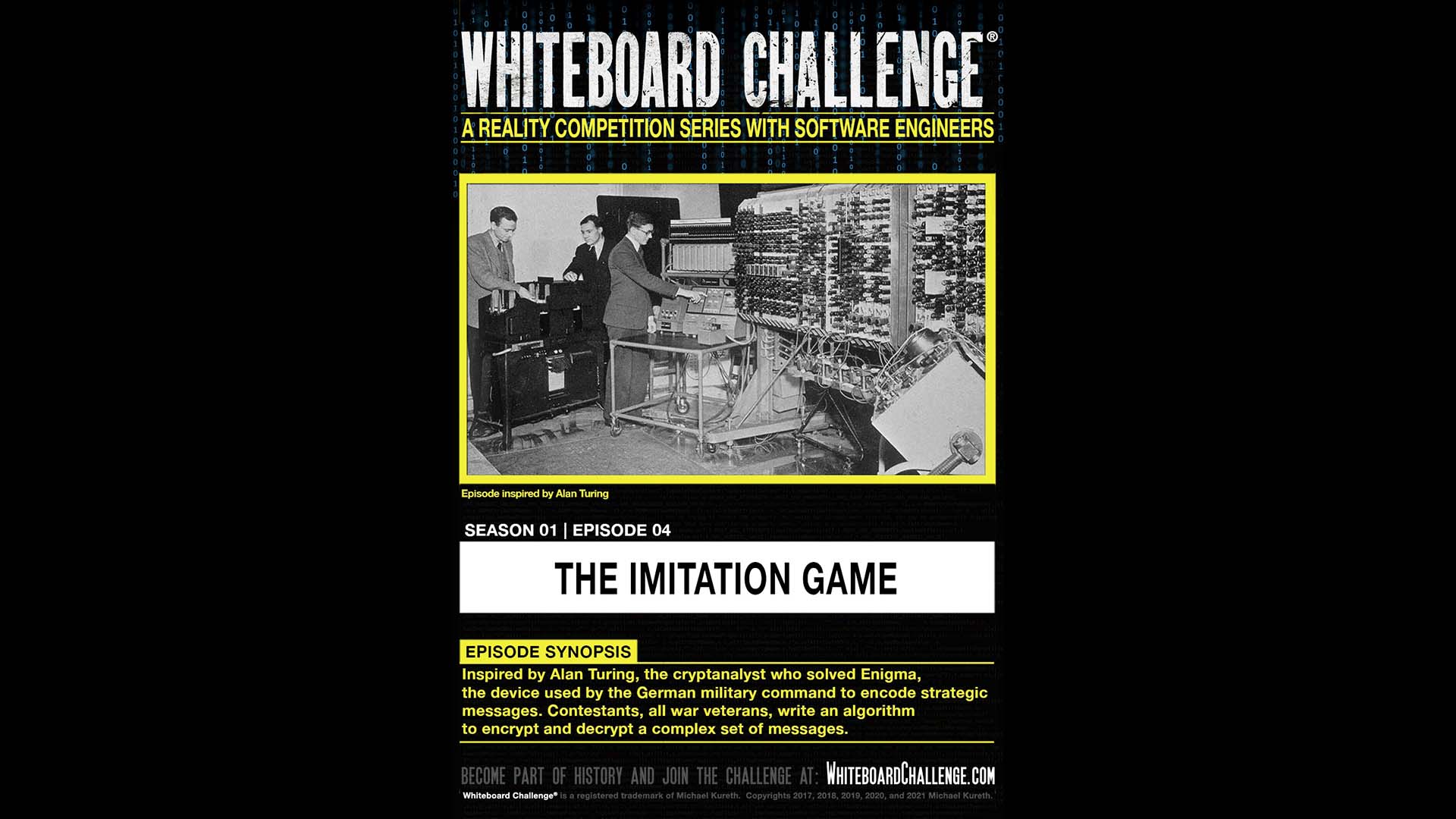 Whiteboard Challenge - The Imitation Game