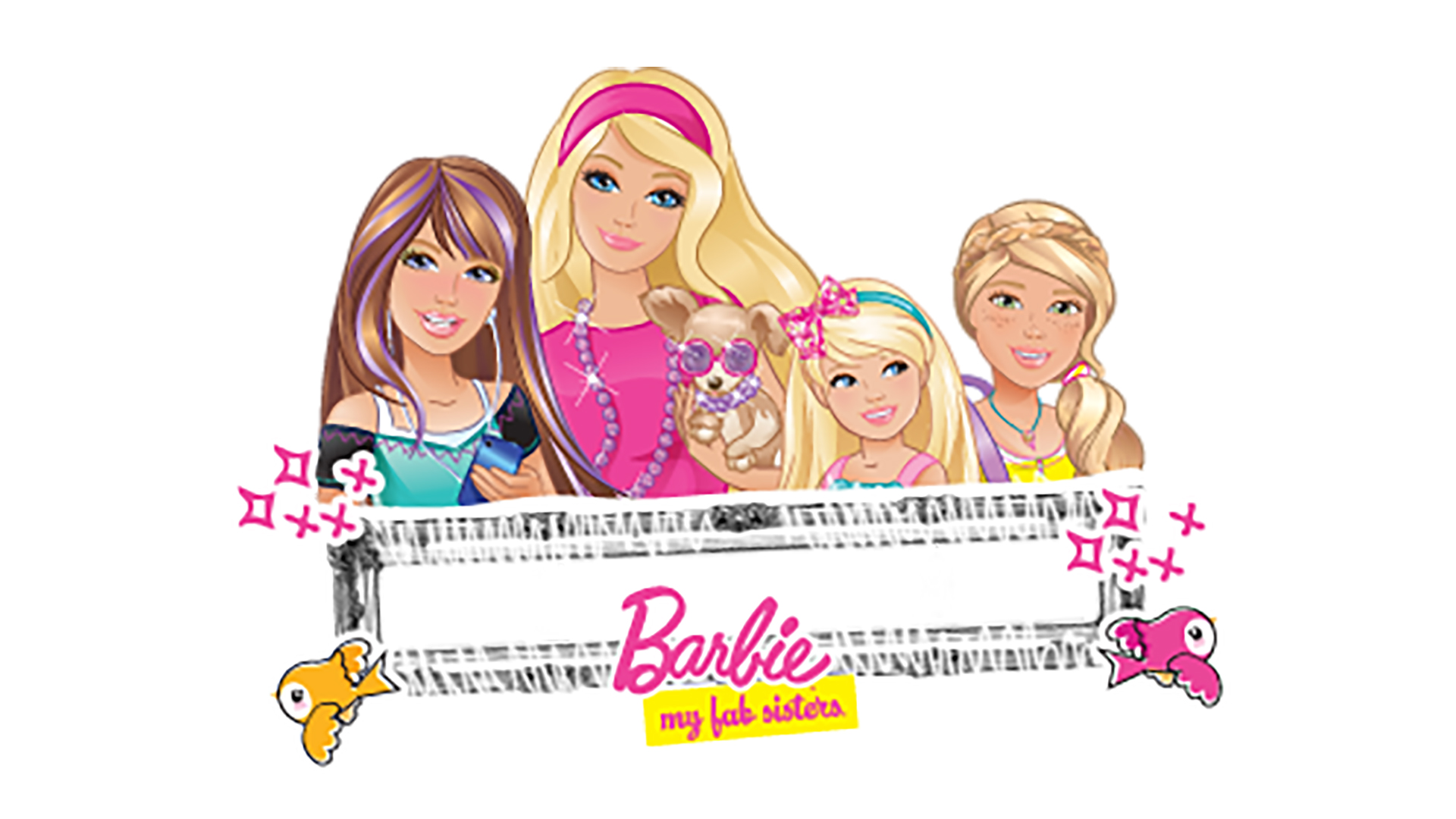 Barbie Sisters And Pets